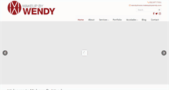 Desktop Screenshot of makeupbywendy.com